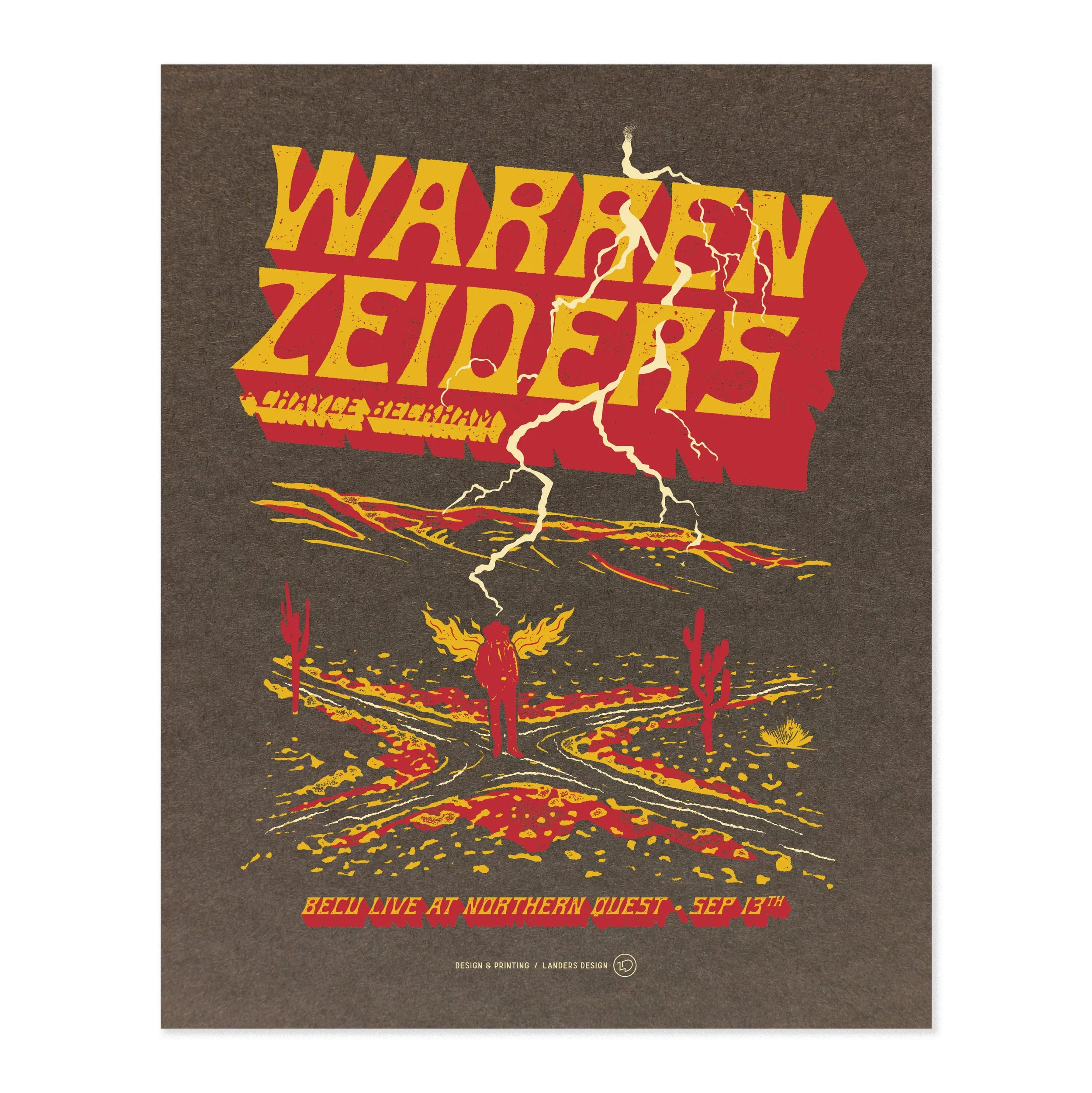 Cage The Elephant Poster — Landers Design